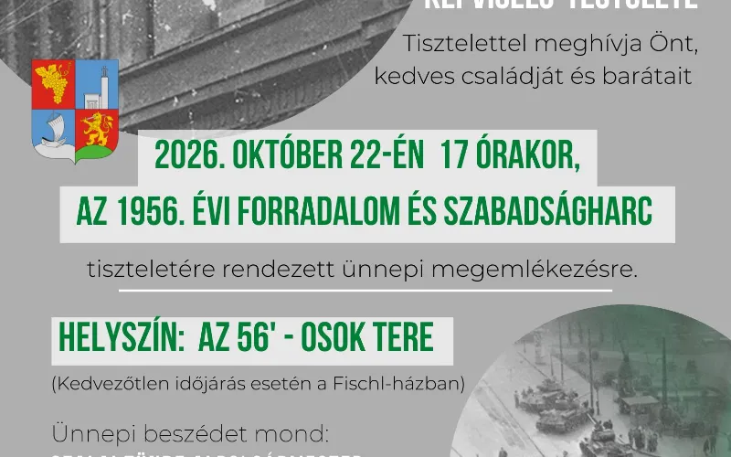 Ünnepi megemlékezés és koszorúzás
